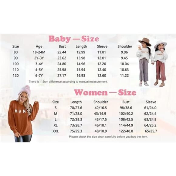 Matching Halloween Pumpkin Sweatshirt – Thanksgiving Baby Girl Outfit - Picture 7 of 7